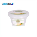 Eco Friendly Durable Freeze 150g-230ground Square Logo Custom IML PP PLÁSTICO DISPOSILÍVEL CREAM COMPLAR COM TIDA 003#